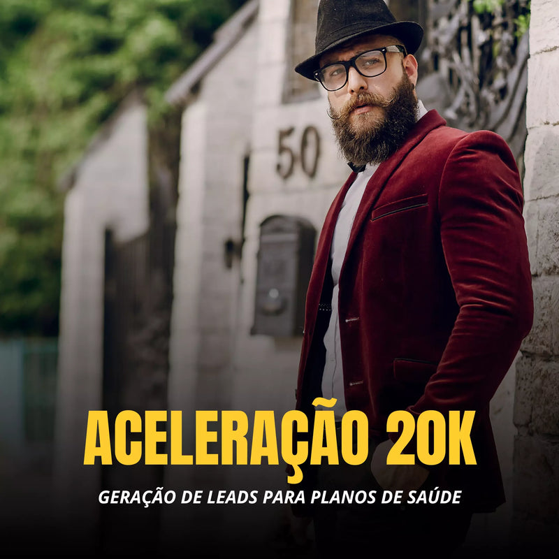 Curso Aceleração 20k - Gere Leads de Planos de Saúde no Facebook